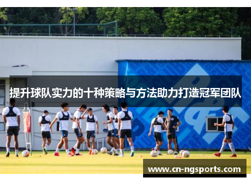 提升球队实力的十种策略与方法助力打造冠军团队