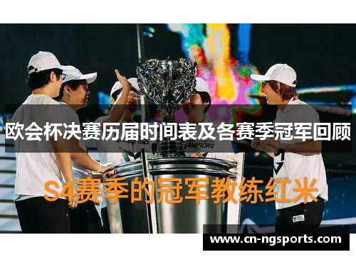 欧会杯决赛历届时间表及各赛季冠军回顾